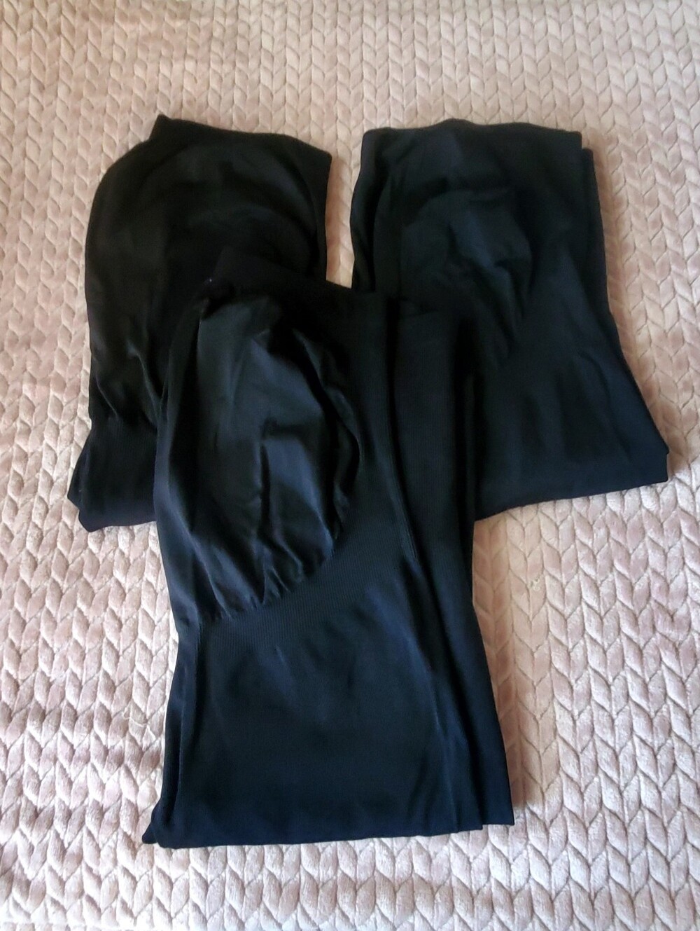 Lot Of 3 Black Maternity Leggings Sz XL
